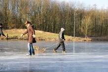 IJspret in Biddinghuizen