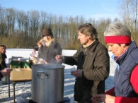Scholen schaatsen ijsbaan