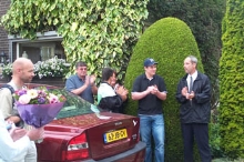 Huldiging Robert de Waard