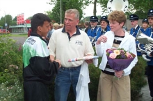 Huldiging Robert de Waard