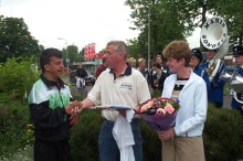 Huldiging Robert de Waard