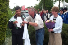 Huldiging Robert de Waard
