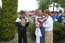 Huldiging Robert de Waard