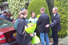 Huldiging Robert de Waard