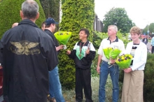 Huldiging Robert de Waard