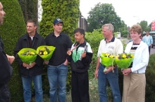 Huldiging Robert de Waard