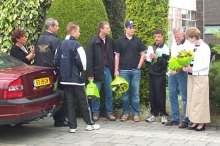 Huldiging Robert de Waard
