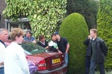 Huldiging Robert de Waard