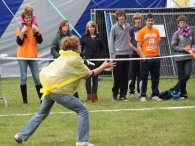 Koninginnedag 2010: Eiergooien en kinderspelen