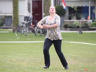 Koninginnedag 2010: Eiergooien en kinderspelen