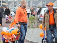 Koninginnedag 2010: Versierde fietsen - vrijmarkt