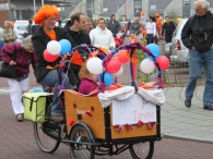 Koninginnedag 2010: Versierde fietsen - vrijmarkt