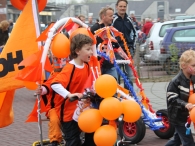 Koninginnedag 2010: Versierde fietsen - vrijmarkt