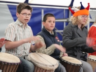 Koninginnedag 2010: Versierde fietsen - vrijmarkt