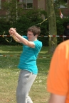 Koninginnedag 2011: Eiergooien en kinderspelen