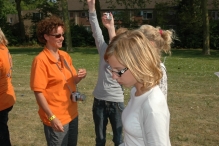 Koninginnedag 2011: Eiergooien en kinderspelen