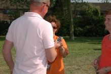 Koninginnedag 2011: Eiergooien en kinderspelen