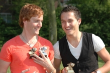 Koninginnedag 2011: Eiergooien en kinderspelen