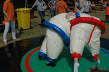 Koninginnedag 2011: Eiergooien en kinderspelen