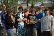 Koninginnedag 2011: Eiergooien en kinderspelen