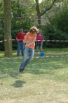 Koninginnedag 2011: Eiergooien en kinderspelen