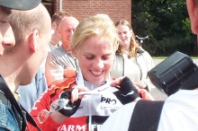 Holland Ladies Tour 2003 - aankomst