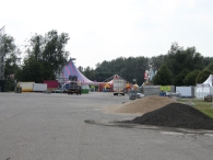 Opbouw Lowlands 2009