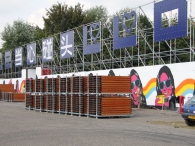 Opbouw Lowlands 2009