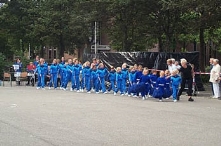 Uitvoering majorettes