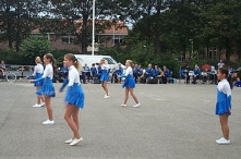 Uitvoering majorettes