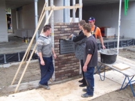 Eerste steen nieuwbouw De Voor