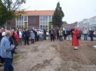Eerste steen nieuwbouw De Voor