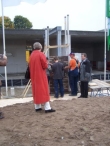 Eerste steen nieuwbouw De Voor
