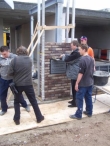 Eerste steen nieuwbouw De Voor