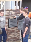 Eerste steen nieuwbouw De Voor