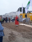 Eerste steen nieuwbouw De Voor