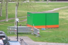 Koninginnedag 2004 - Opbouw