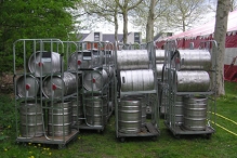 Koninginnedag 2004 - Opbouw