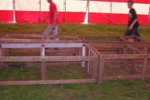 Koninginnedag 2004 - Opbouw