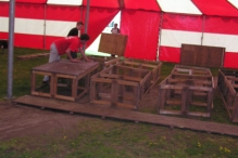 Koninginnedag 2004 - Opbouw