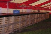 Koninginnedag 2004 - Opbouw