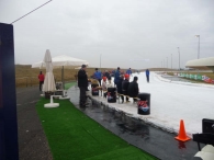 Training Ria Buiten op FlevOnice