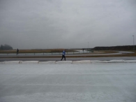 Training Ria Buiten op FlevOnice