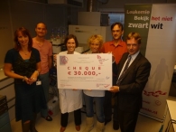 Uitreiking Cheque Ria's Run