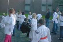 Intocht Ria Buiten (BAS Judo)