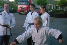 Intocht Ria Buiten (BAS Judo)