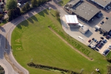 Luchtfoto's gemaaid gras voor Ria