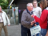 Uitreiking Cheque aan Scharrelberg