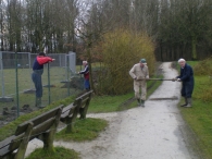 Nieuw hek Scharrelberg (2)