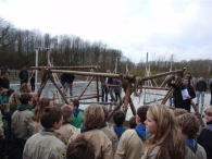 Eerste steen nieuwbouw Stichting De Scharrelberg